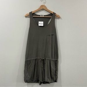 NWT LAmade Green Romper Cotton Sz Medium